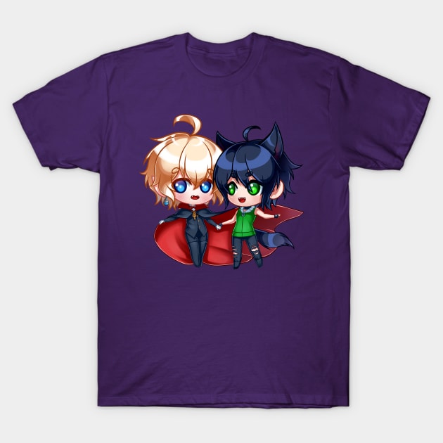 Halloween MikaYuu T-Shirt by HellaKumii